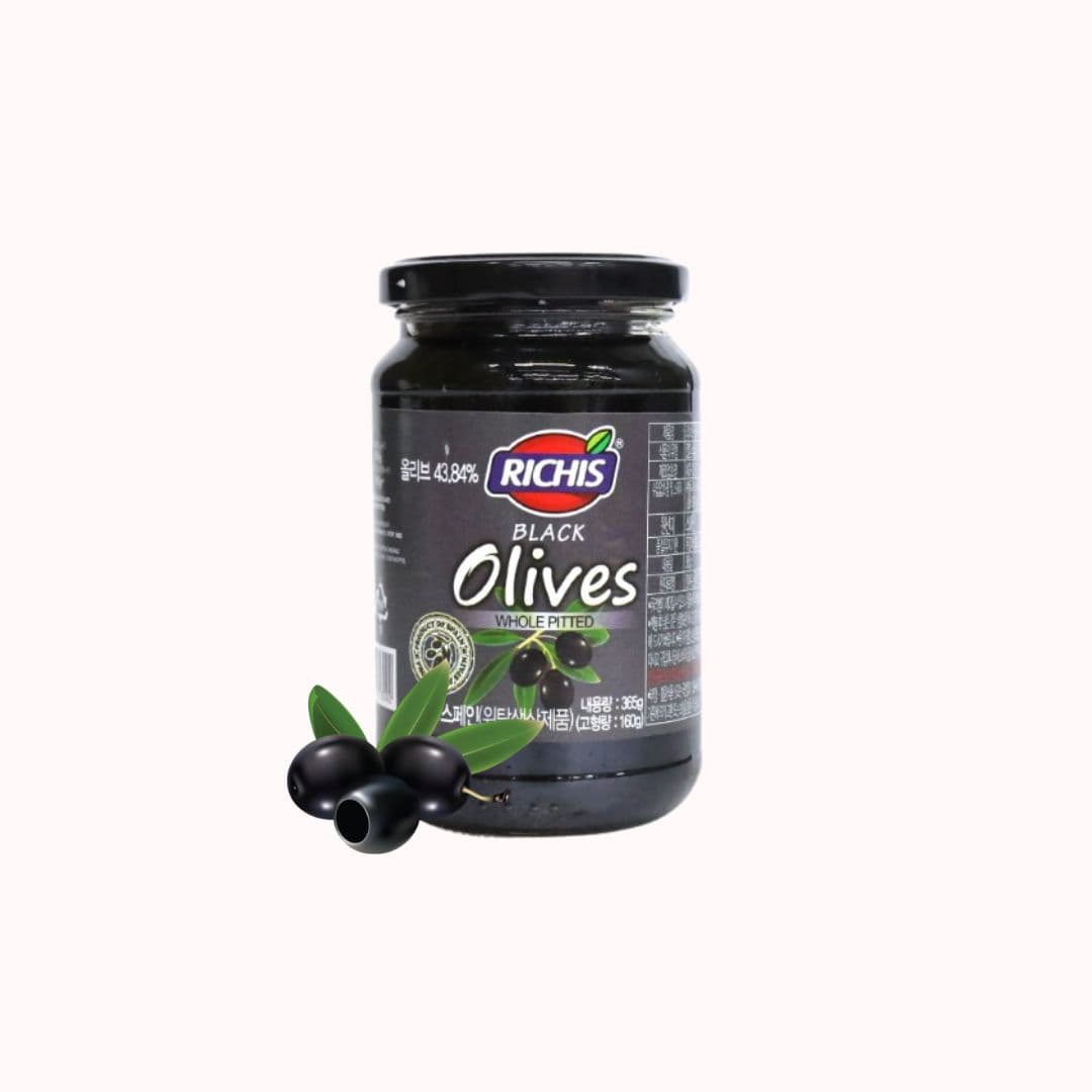 Pitted Black Olives 