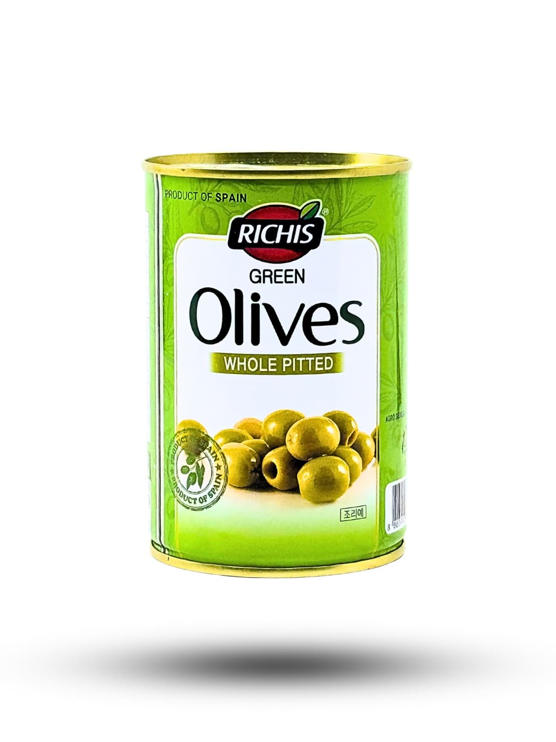Pitted Green Olives (Richis) 405g