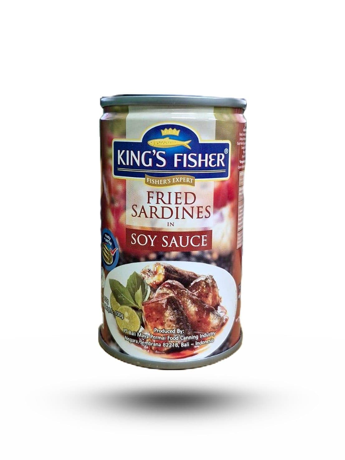 Soya sousidagi qovurilgan sardinalar 155 g