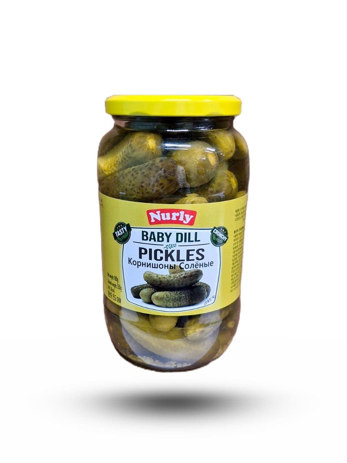 NURLY Baby Dill Pickles 980 g