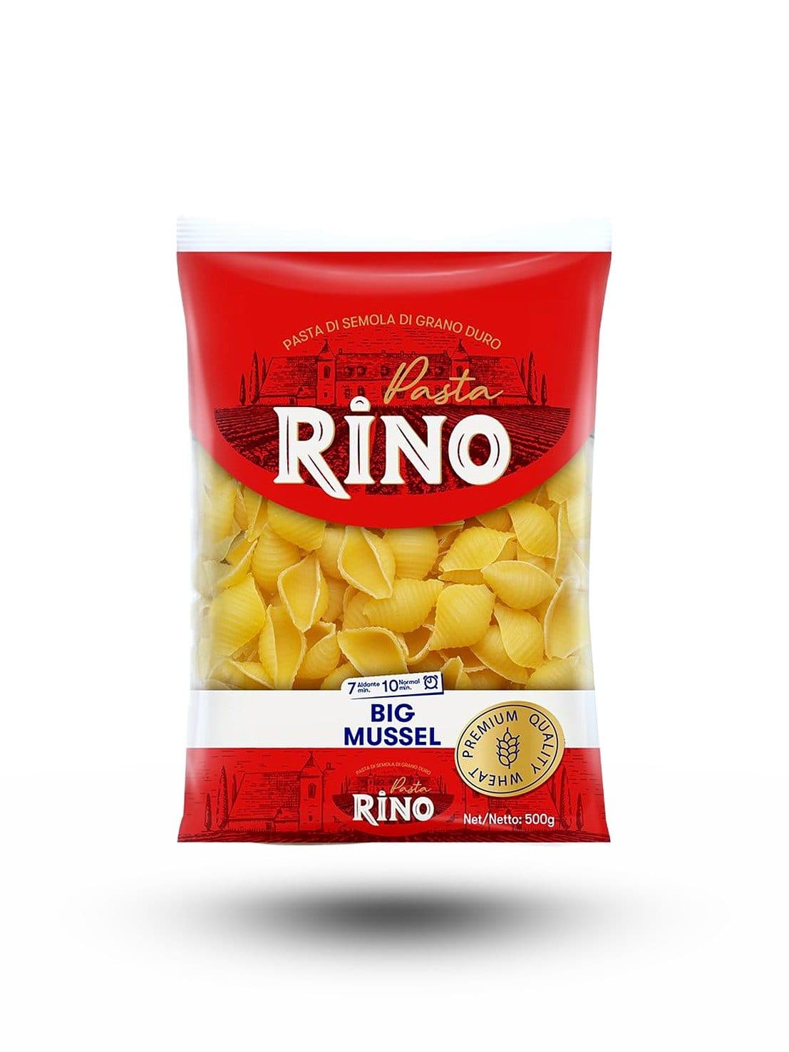 RINO Katta Qalqoncha Makaron 500 g
